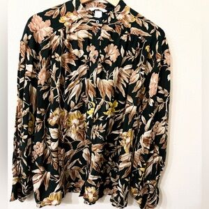 H&M Floral Blouse New